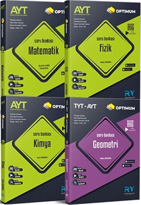 Referans Yayınları 2024 AYT Sayısal Tüm Dersler Matematik Fizik Kimya Geometri Video Çözümlü Soru Bankası Seti