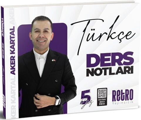 Retro Yayıncılık KPSS Genel Kültür Türkçe Ders Notu