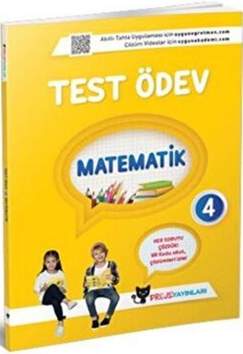 Sadık Uygun Proje Yayınları 4. Sınıf Matematik Test Ödev