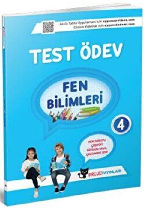 Sadık Uygun Proje Yayınları 4. Sınıf Test Ödev Fen Bilimleri