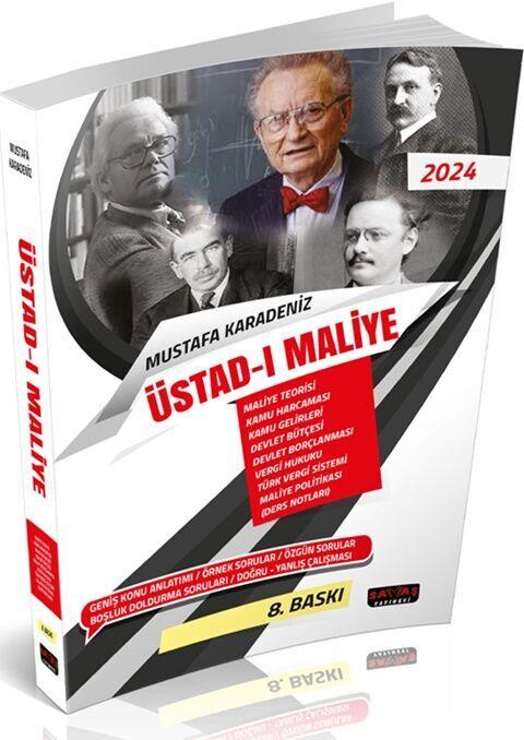Savaş Yayınları 2024 KPSS A Grubu Üstadı Maliye Konu Anlatımı