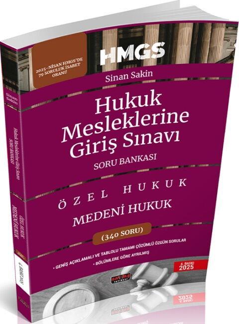 Savaş Yayınları 2025 Medeni Hukuk Soru Bankası