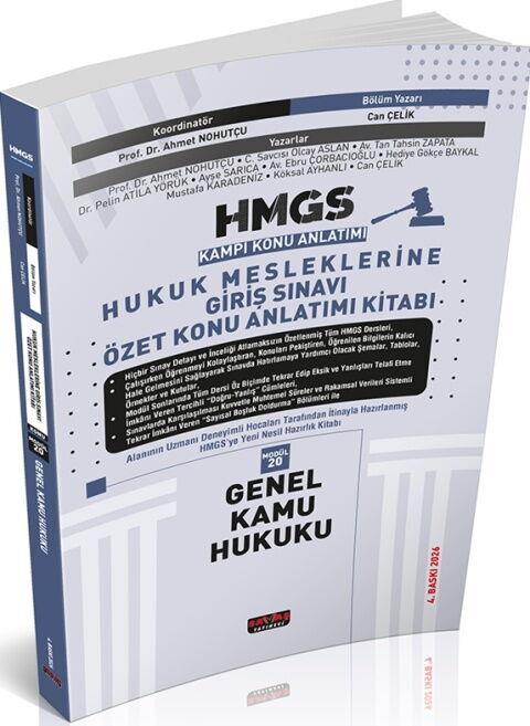 Savaş Yayınları 2026 HMGS Genel Kamu Hukuku Özet Konu Anlatımı