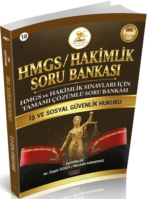 Savaş Yayınları 2026 HMGS Hakimlik İş ve Sosyal Güvenlik Hukuku Soru Bankası