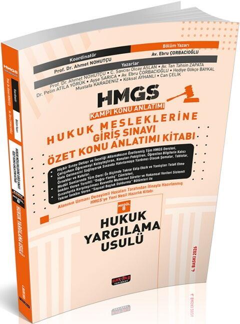 Savaş Yayınları 2026 HMGS Hukuk Yargılama Usulü Özet Konu Anlatımı