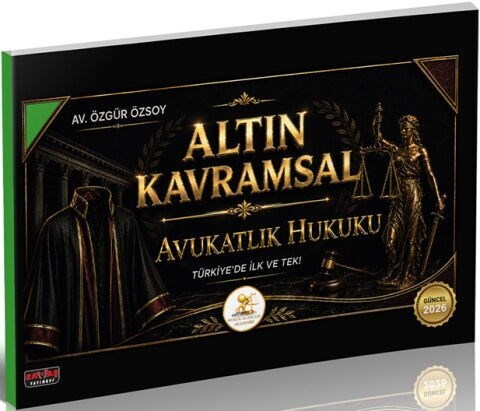 Savaş Yayınları 2026 HUKAL Altın Kavramsal Avukatlık Hukuku