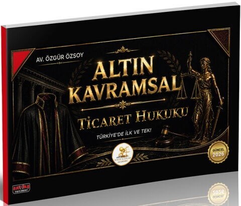 Savaş Yayınları 2026 HUKAL Altın Kavramsal Ticaret Hukuku