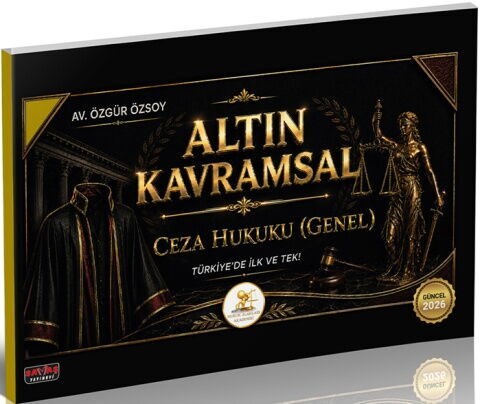 Savaş Yayınları 2026 HUKAL Altın Kavramsal Ceza Hukuku Genel Hükümler