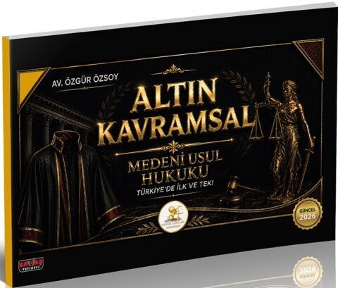Savaş Yayınları 2026 HUKAL Altın Kavramsal Medeni Usul Hukuku