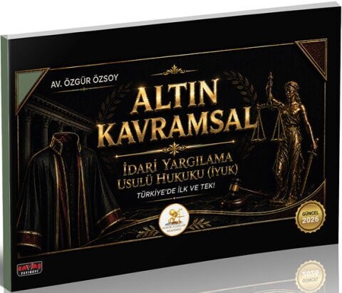 Savaş Yayınları 2026 HUKAL Altın Kavramsal İdari Yargılama Hukuku