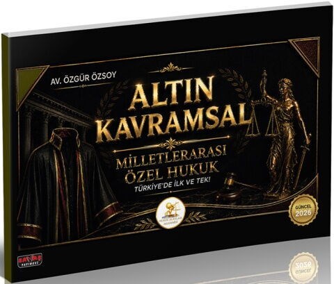Savaş Yayınları 2026 HUKAL Altın Kavramsal Milletlerarası Özel Hukuk