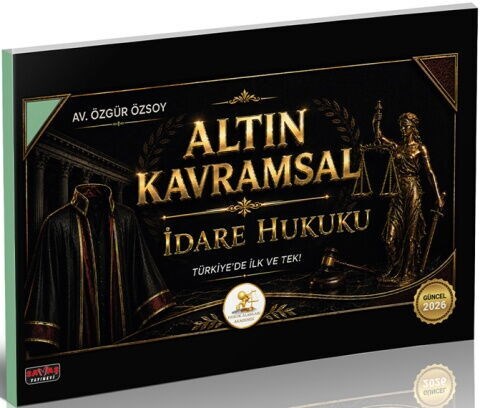 Savaş Yayınları 2026 HUKAL Altın Kavramsal İdare Hukuku