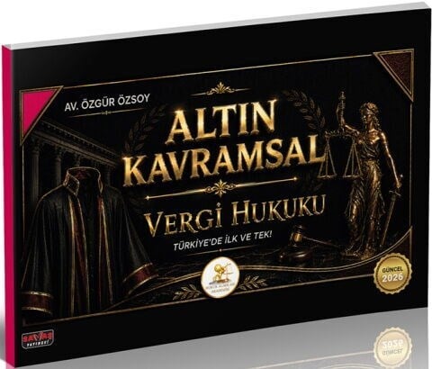 Savaş Yayınları 2026 HUKAL Altın Kavramsal Vergi Hukuku
