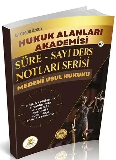 Savaş Yayınları 2026 HUKAL HMGS Hakimlik Medeni Hukuk Süre Sayı Ders Notları