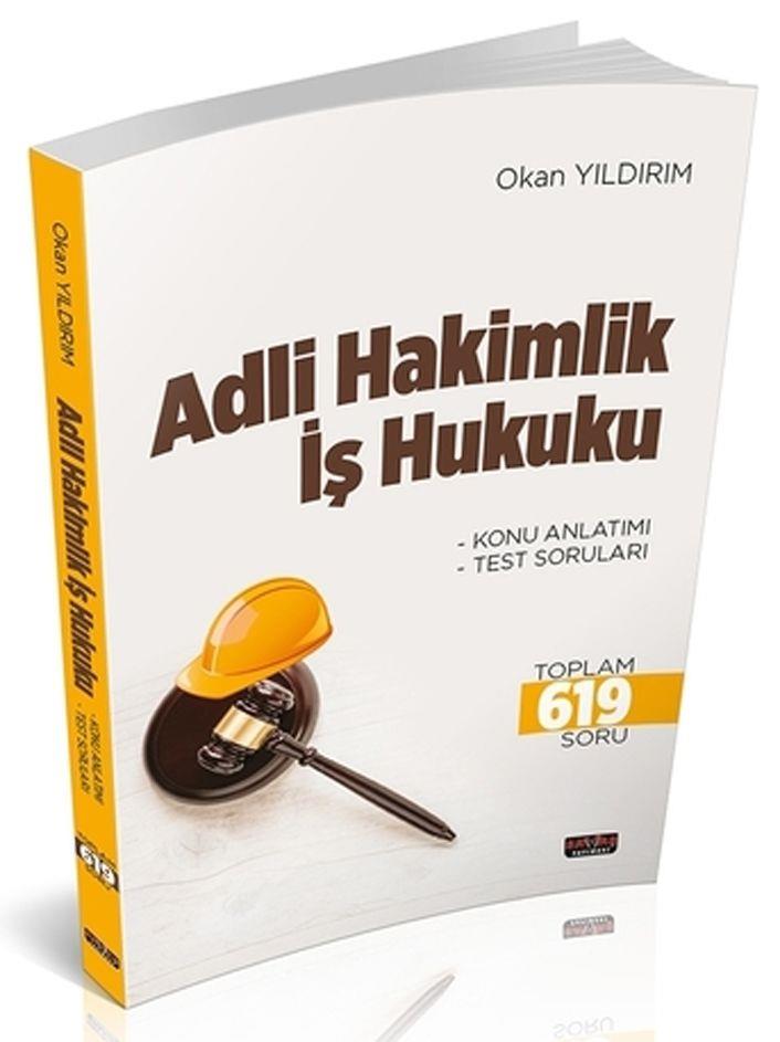 Savaş Yayınları Adli Hakimlik İş Hukuku Konu Anlatımı