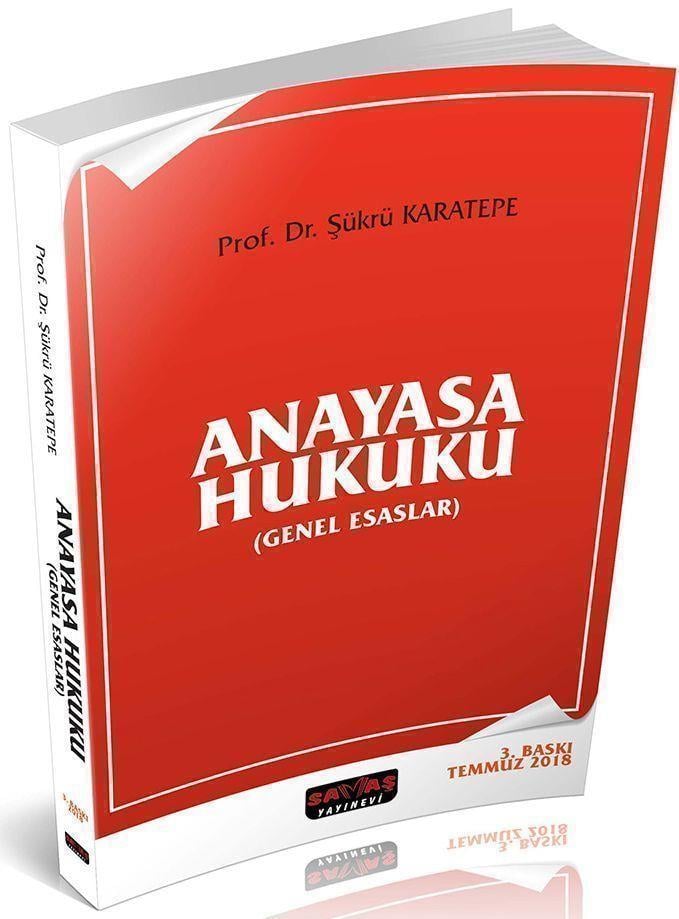 Savaş Yayınları Anayasa Hukuku Genel Esaslar