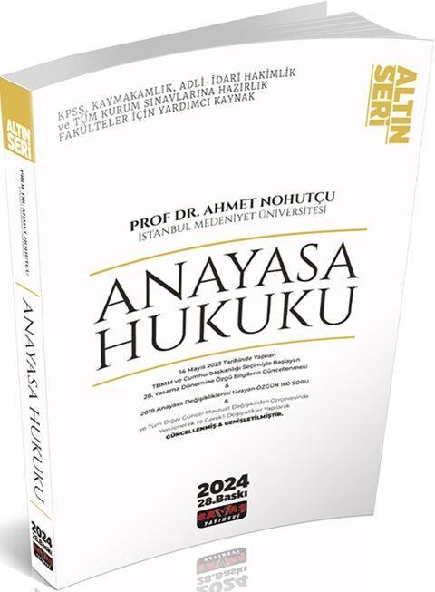 Savaş Yayınları Anayasa Hukuku Konu Anlatımı