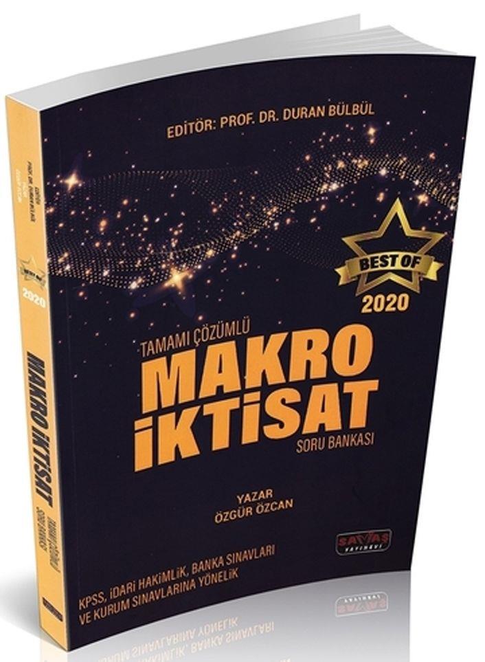 Savaş Yayınları BEST OF Makro İktisat Tamamı Çözümlü Soru Bakası