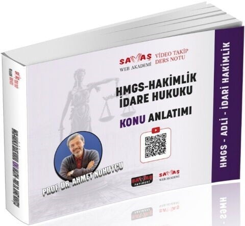 Savaş Yayınları HMGS Adli İdari Hakimlik İdare Hukuku Konu Anlatımı