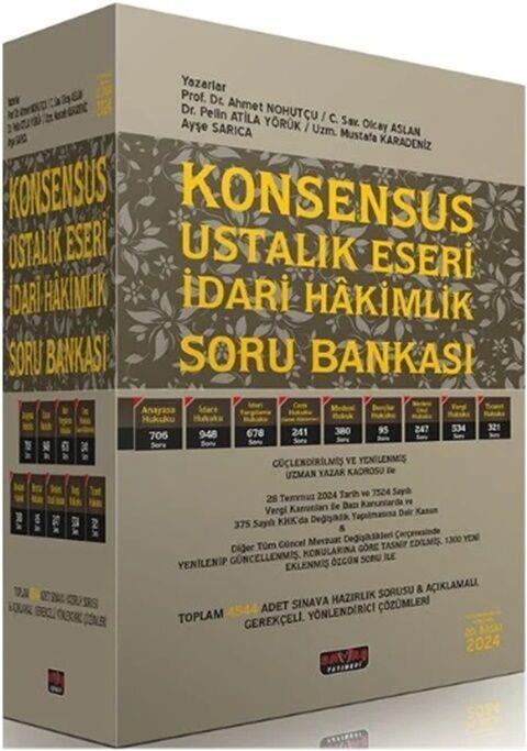 Savaş Yayınları KONSENSUS İdari Hakimlik Ustalık Eseri Soru Bankası Modüler Set
