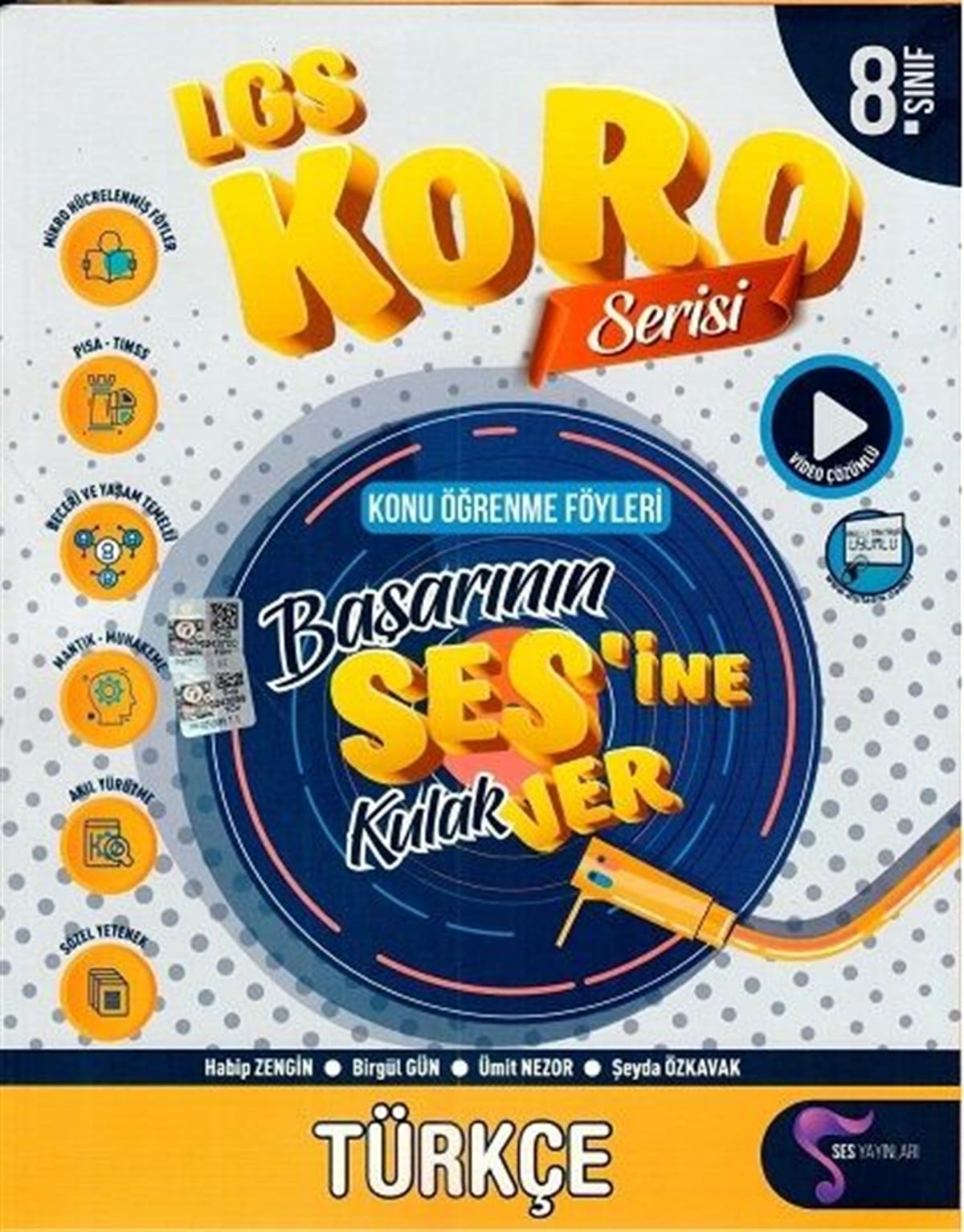 Ses Yayınları 8. Sınıf LGS Türkçe Koro Serisi Föyleri