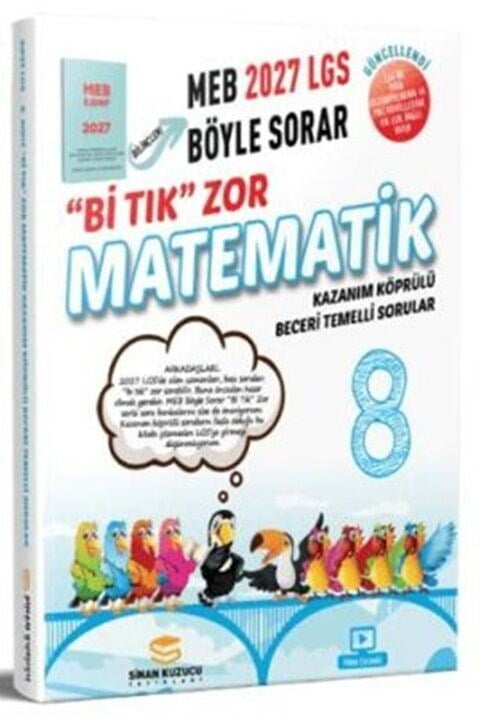 Sinan Kuzucu 2027 8. Sınıf Bi Tık Zor Matematik Soru Bankası