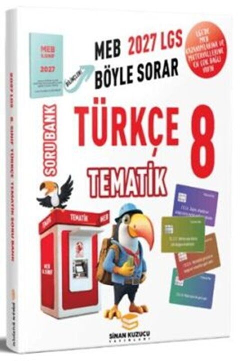 Sinan Kuzucu 2027 8. Sınıf Tematik Türkçe Soru Bankası