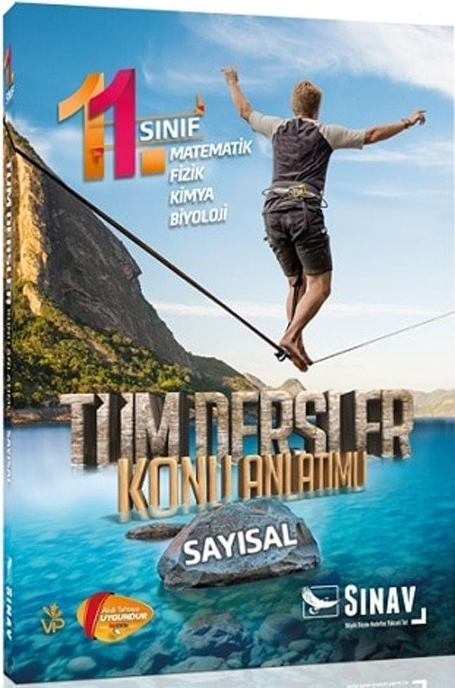 Sınav Yayınları 11. Sınıf Sayısal Tüm Dersler Konu Anlatımlı