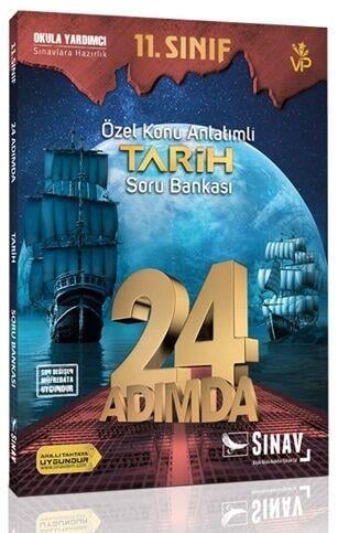 Sınav Yayınları 11. Sınıf Tarih 24 Adımda Özel Konu Anlatımlı Soru Bankası