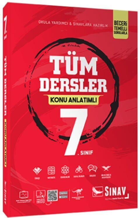 Sınav Yayınları 7. Sınıf Tüm Dersler Konu Anlatımlı