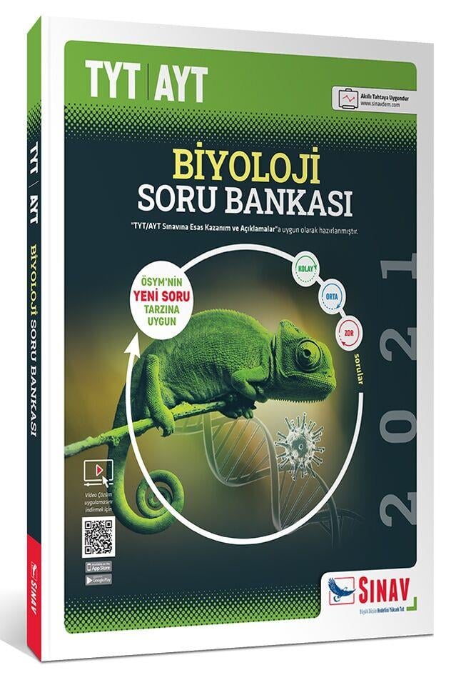Sınav Yayınları TYT AYT Biyoloji Soru Bankası