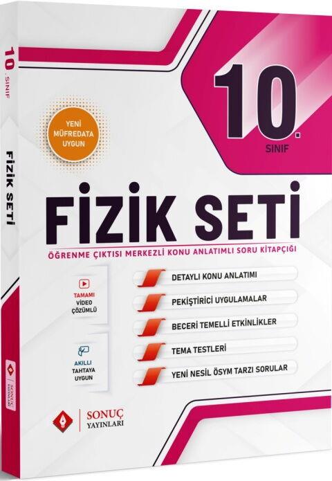 Sonuç Yayınları 10. Sınıf Fizik Soru Bankası Modüler Set