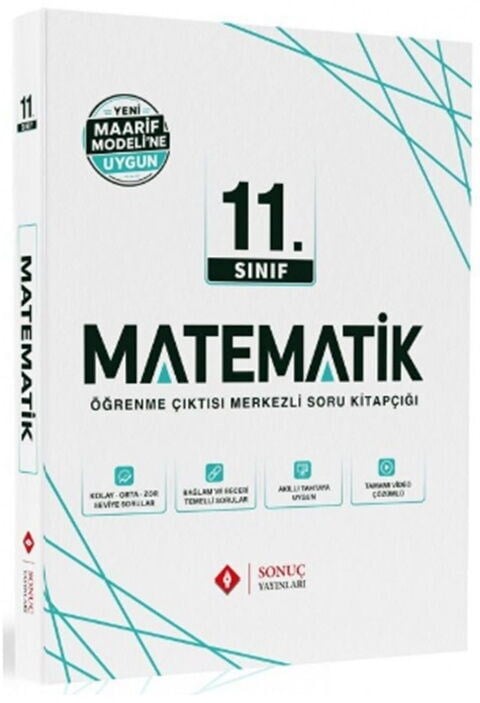 Sonuç Yayınları 11. Sınıf Matematik Maarif Modele Uygun Modüller Set