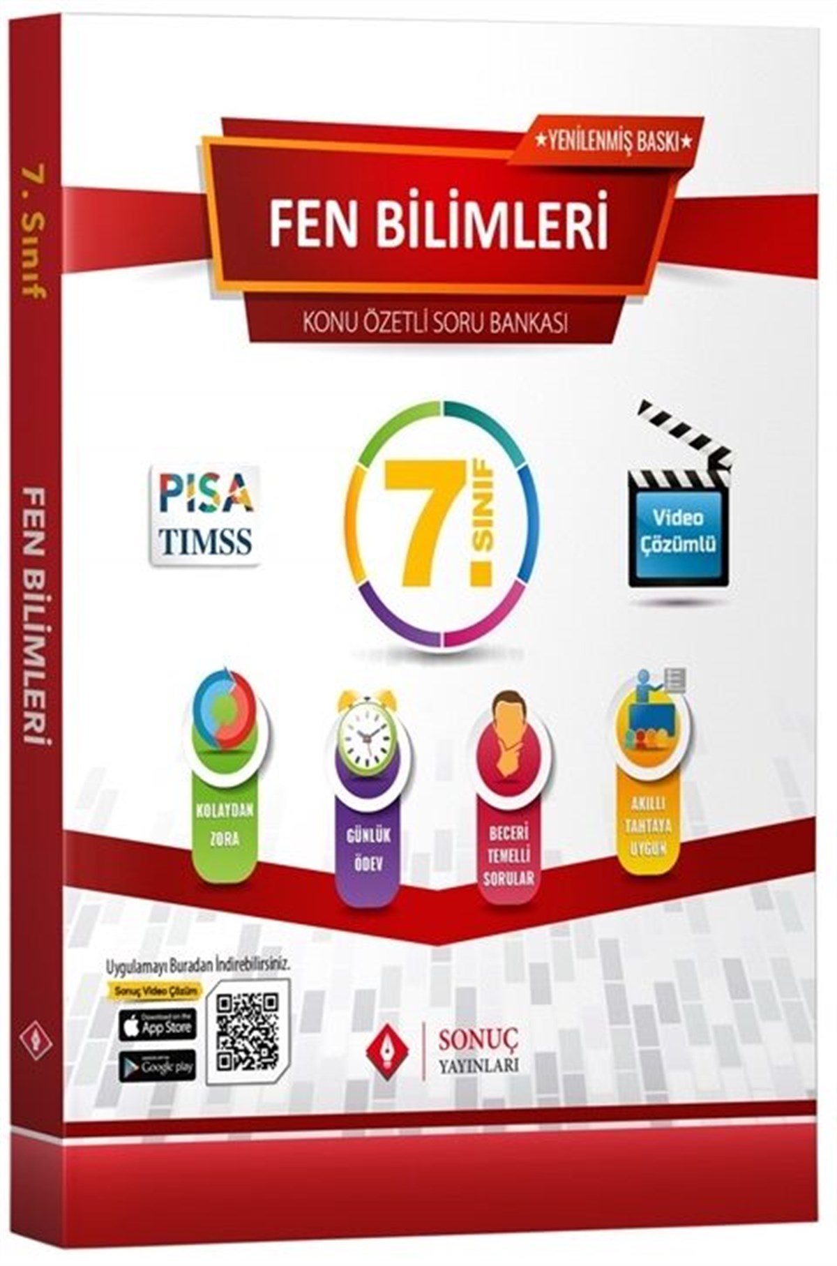 Sonuç Yayınları 7. Sınıf Fen Bilimleri Kazanım Merkezli Soru Kitapçığı Seti Yenilenmiş Baskı