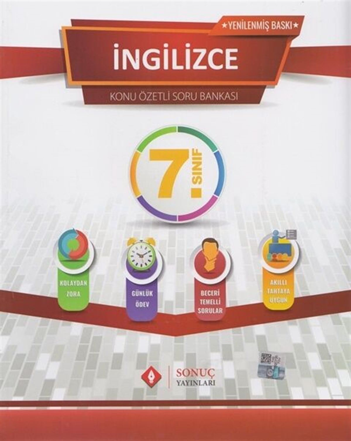 Sonuç Yayınları 7. Sınıf İngilizce Kazanım Merkezli Soru Kitapçığı Seti Yenilenmiş Baskı