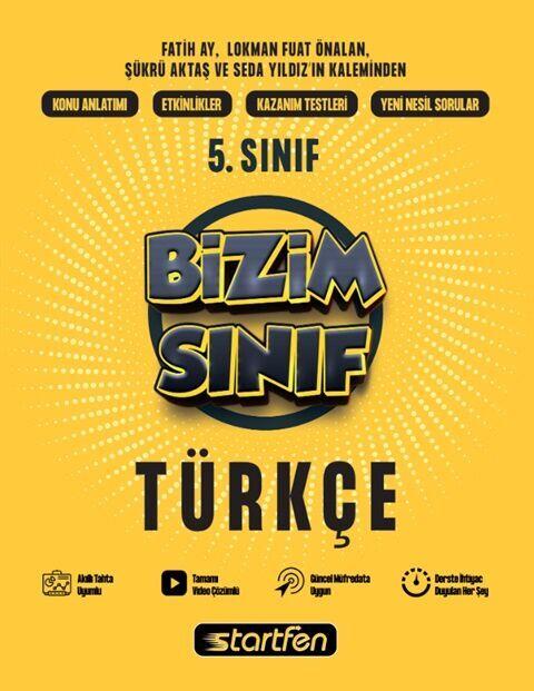Startfen Yayınları 5. Sınıf Türkçe Etkinlikli Soru Bankası