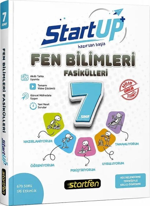 Startfen Yayınları 7. Sınıf Fen Bilimleri StartUp Fasikülleri