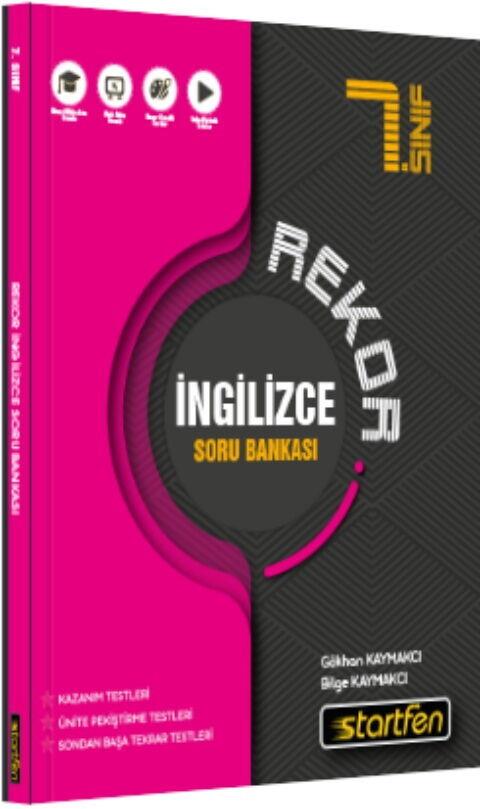 Startfen Yayınları 7. Sınıf İngilizce Rekor Soru Bankası