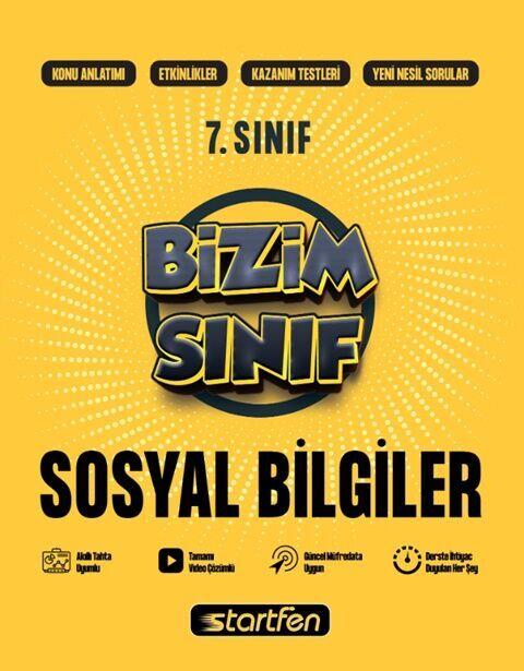 Startfen Yayınları 7. Sınıf Sosyal Bilgiler Etkinlikli Soru Bankası