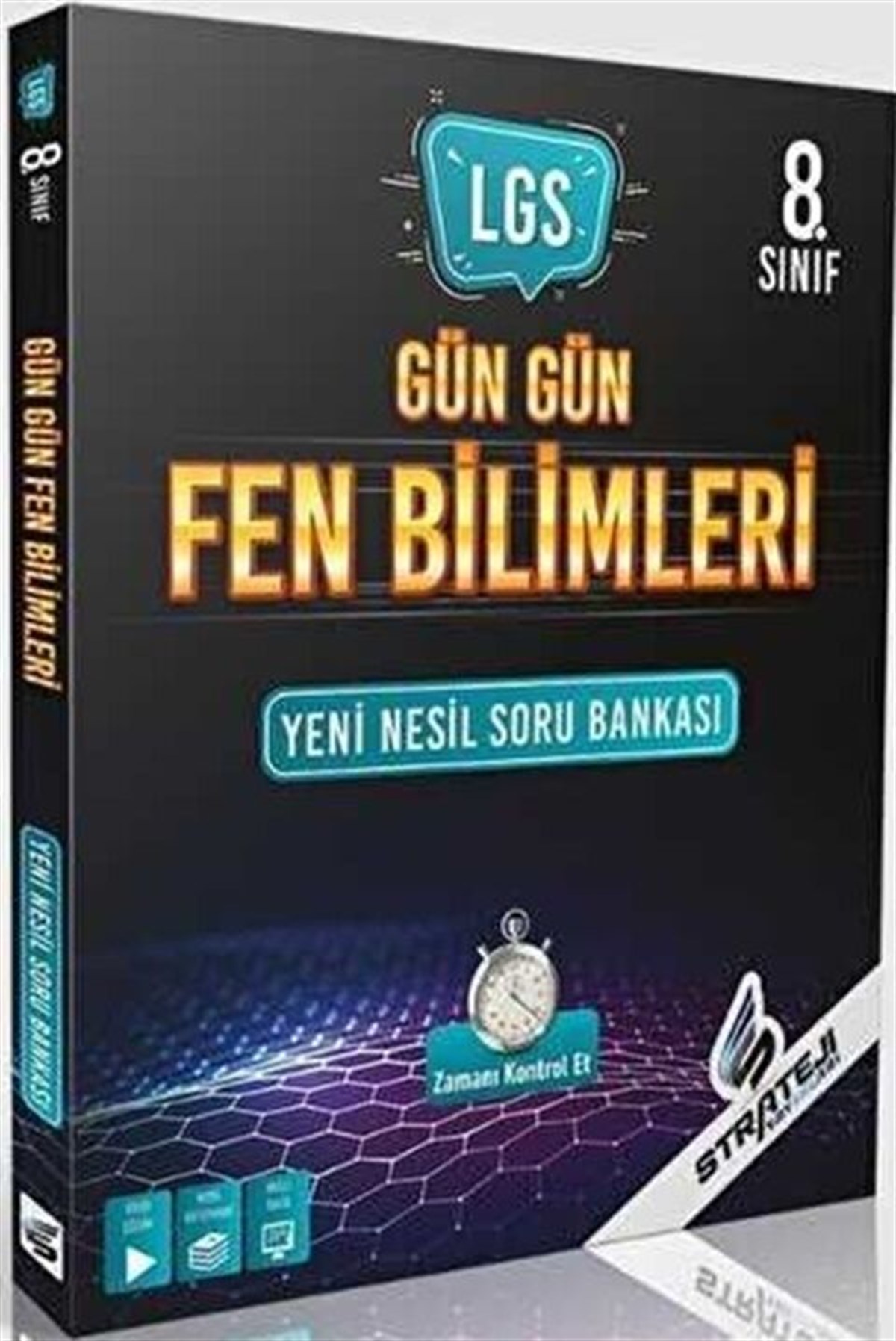 Strateji Yayınları 8. Sınıf LGS Fen Bilimleri Gün Gün Problemler Soru Bankası
