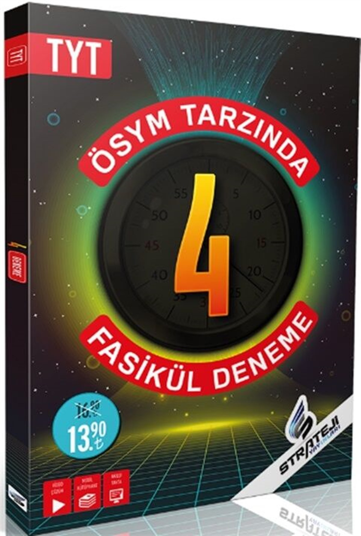 Strateji Yayınları TYT 4 Fasikül Denemeleri