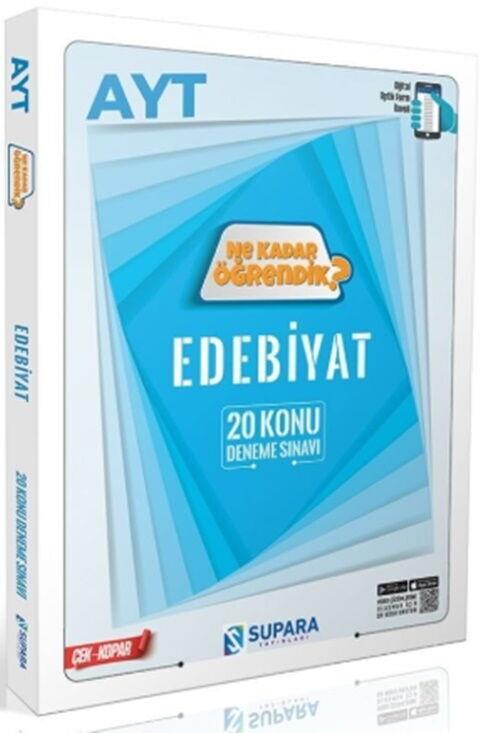 Supara Yayınları AYT Edebiyat Ne Kadar Öğrendik Konu Denemeleri