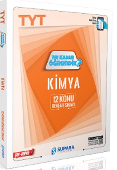 Supara Yayınları TYT Kimya Ne Kadar Öğrendik Konu Denemeleri