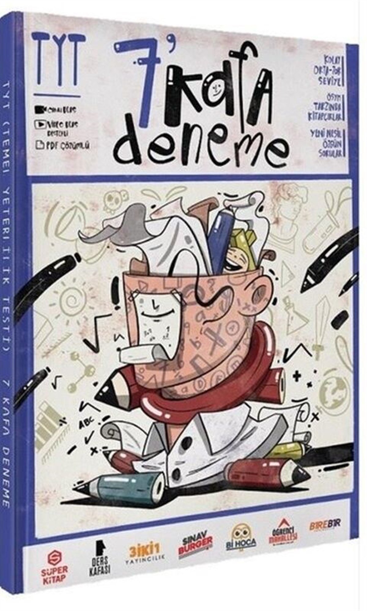 Süper Kitap TYT 7 Kafa Deneme