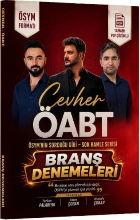 Tahayyül Yayınları ÖABT MEB AGS DİKAB Din Kültürü Öğretmenliği CEVHER Branş Denemeleri