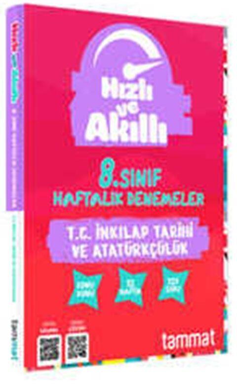 Tammat Yayıncılık  8. Sınıf 32 Haftalık T.C. İnkılap Tarihi ve Atatürkçülük Branş Denemesi