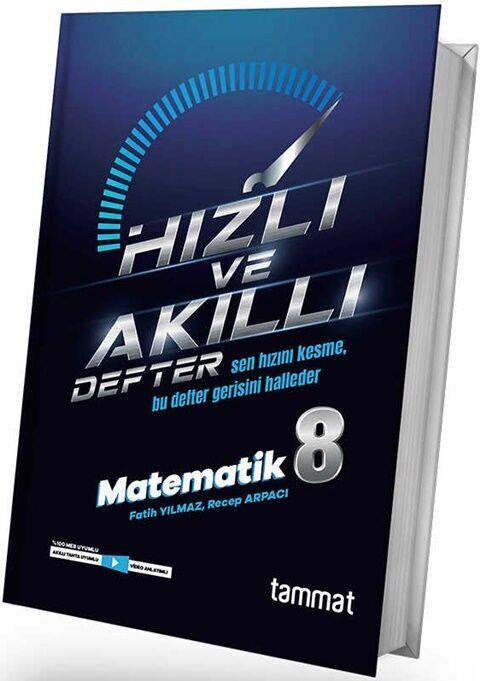 Tammat Yayıncılık LGS 8. Sınıf Matematik Hızlı ve Akıllı Defter