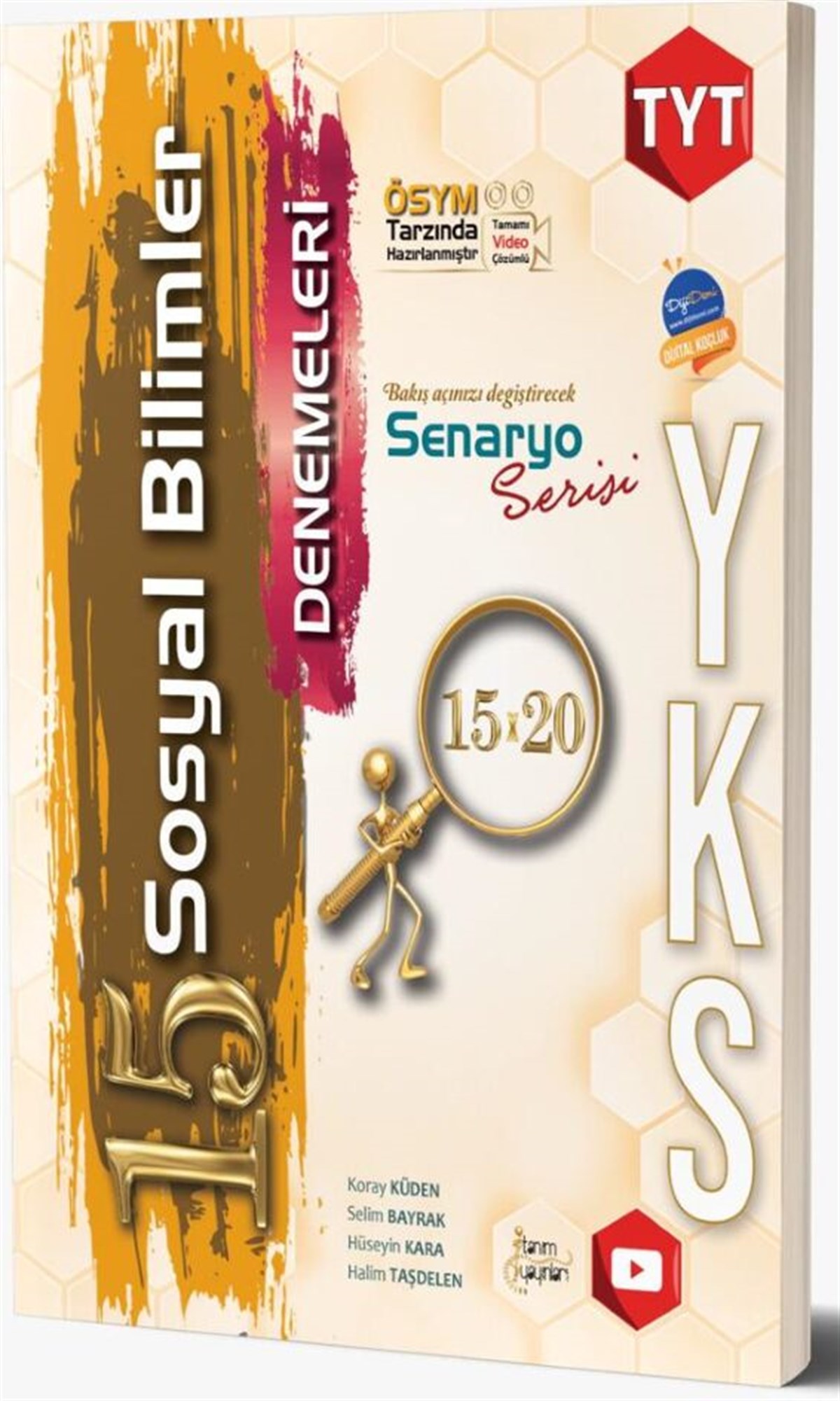 Tanım Yayınları TYT Sosyal Bilimler 15 li Deneme