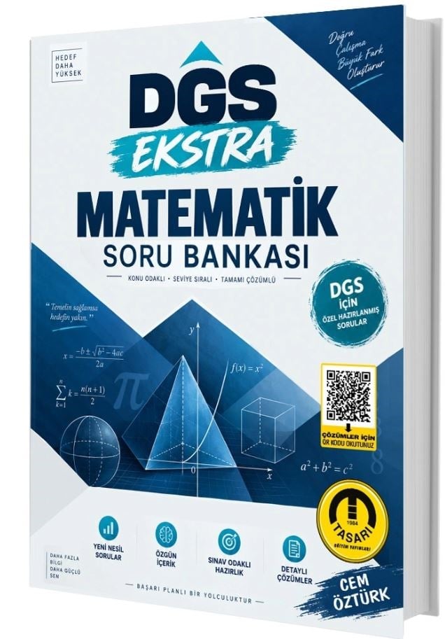 Tasarı DGS Matematik Ekstra Soru Bankası Çözümlü