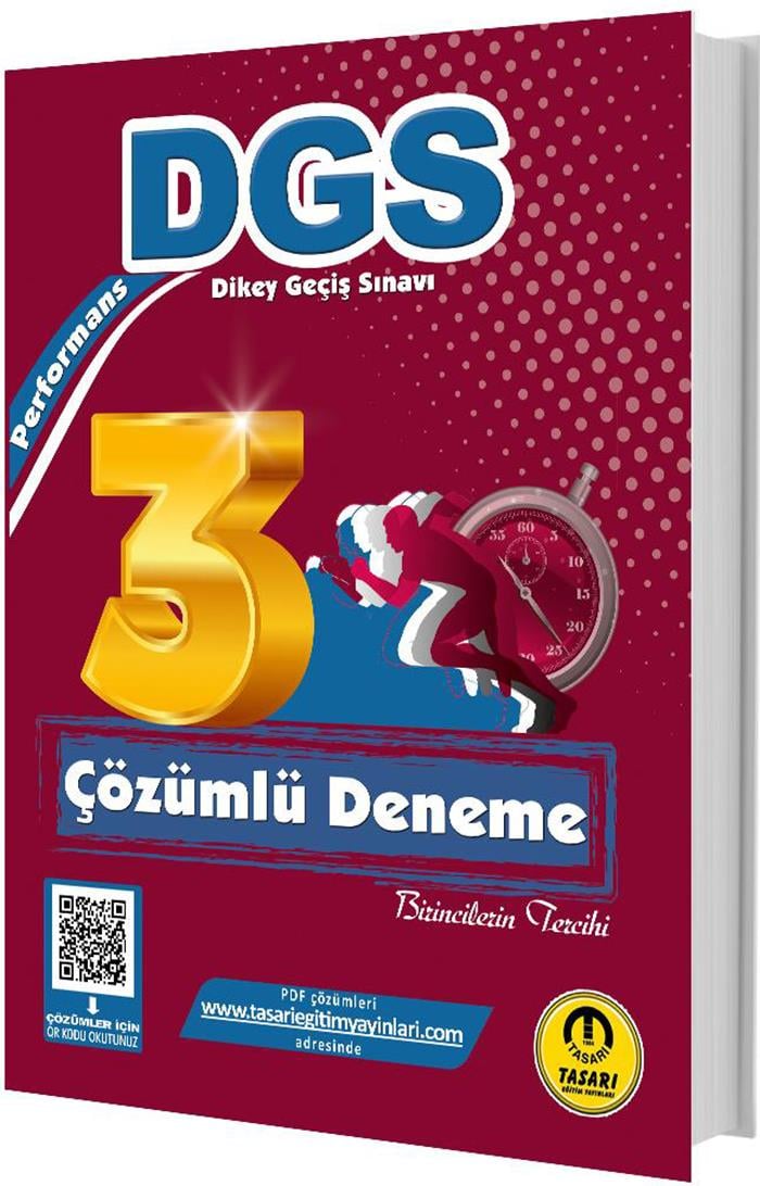 Tasarı Eğitim Yayınları DGS Performans 3 lü Çözümlü Deneme